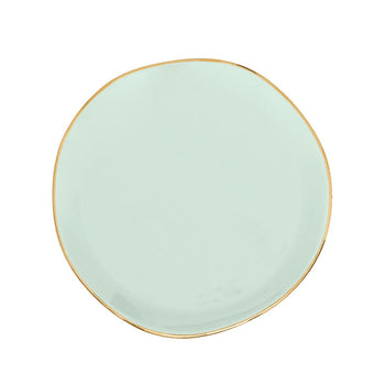 Culture de la nature en milieu urbain - Bonjour - Assiette - Céladon - Ø17 cm