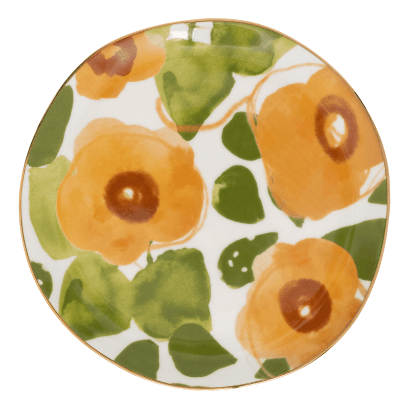 Urban Nature Culture - Good Morning - Bord - Floral Art - Caramel - Ø17 cm Borden Urban Nature Culture 