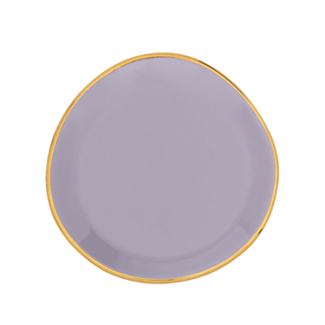 Culture de la nature en ville - Bonjour - Assiette - Lilas - Ø9 cm Culture de la nature en ville