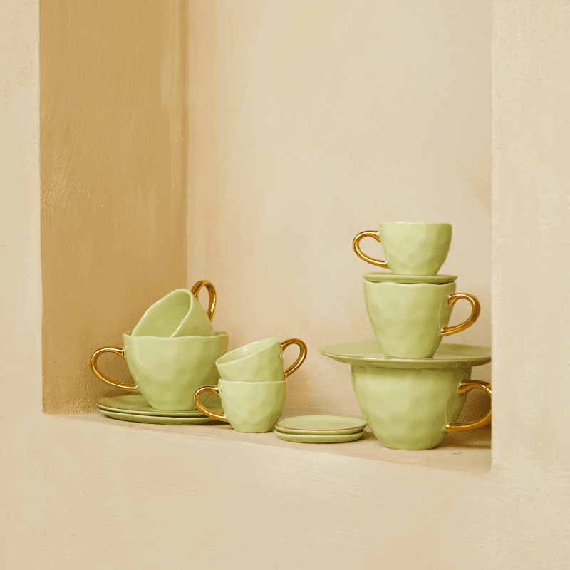 Urban Nature Culture - Good Morning - Bordje - Pale Green - Ø9 cm Urban Nature Culture 