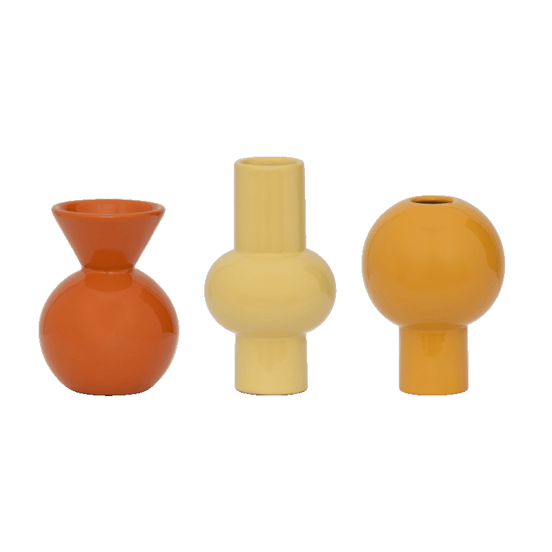 Urban Nature Culture - Mini Vazen Lillian - set van 3 Urban Nature Culture 