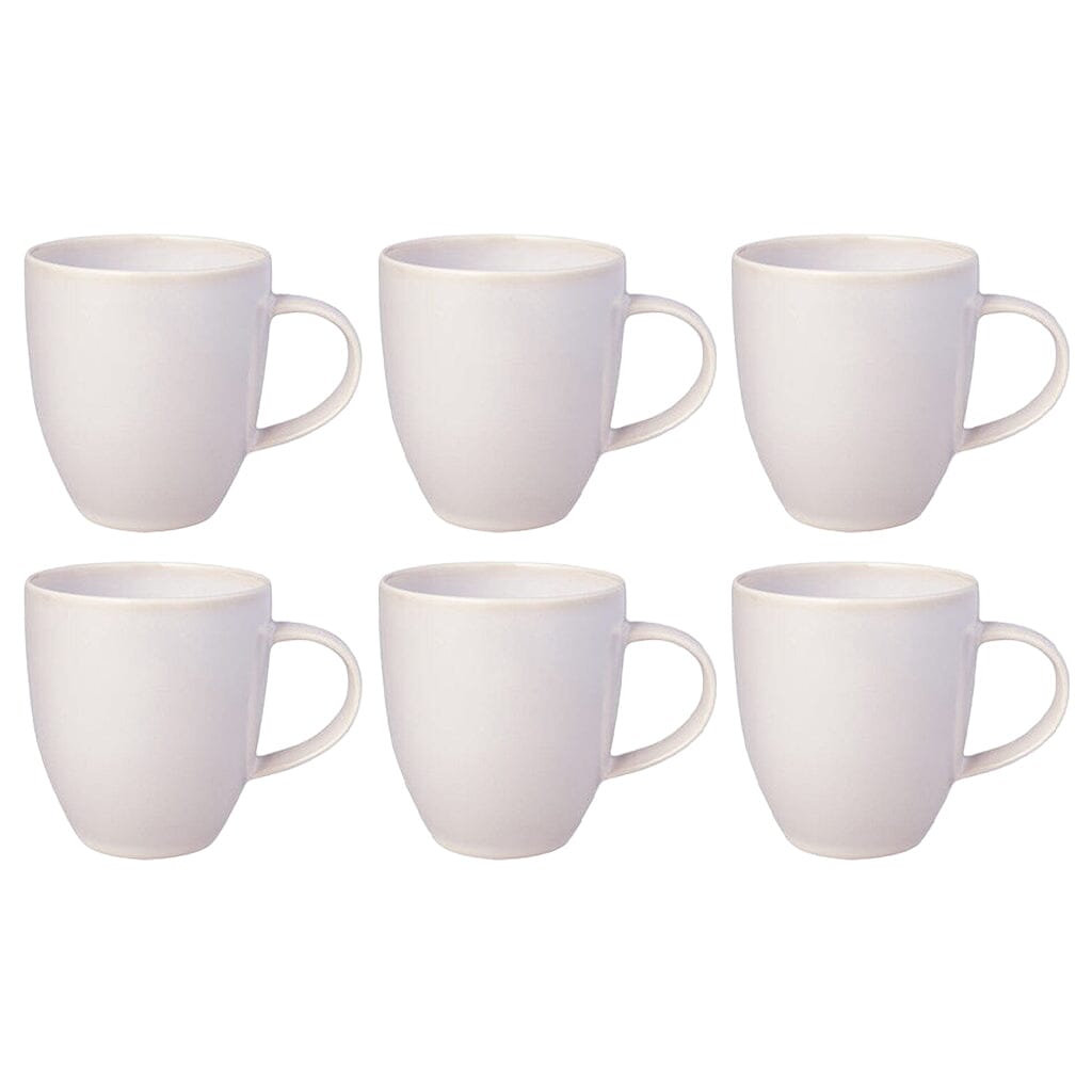 Villeroy & Boch - Crafted Cotton - Mok 350ml set van 6 Mokken Villeroy & Boch 