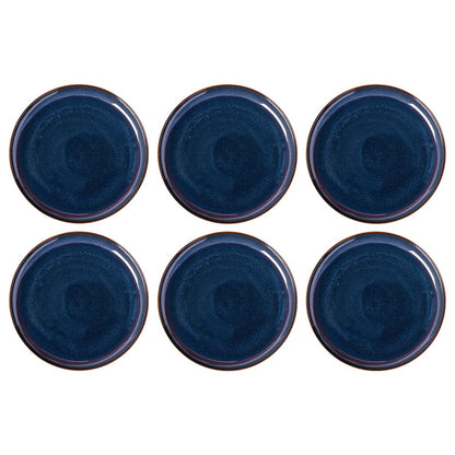 Villeroy & Boch - Crafted Denim - Platbord 29cm, Set van 6 Borden Villeroy & Boch 