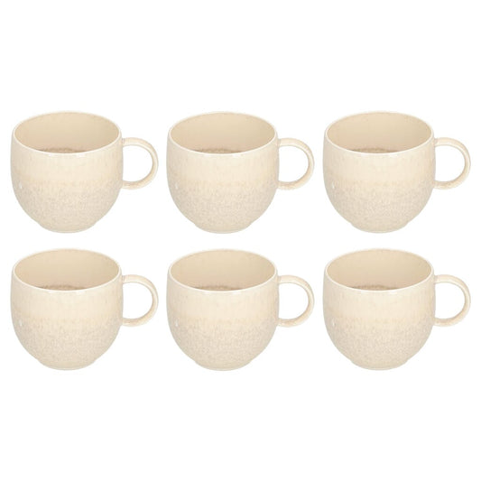 Villeroy & Boch - Perlemor Sand - Koffiemok 290ml, Set van 6 Koffiekopjes Villeroy & Boch 