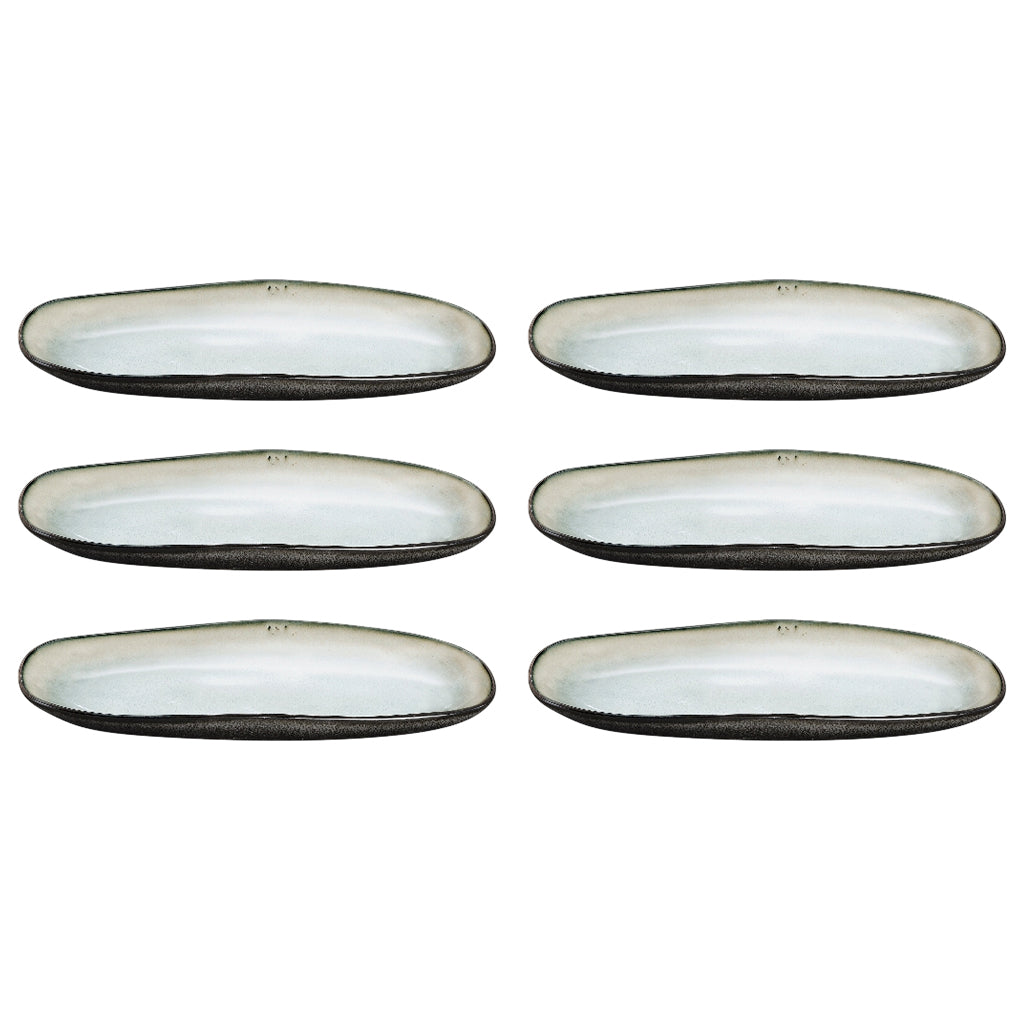 Medard de Noblat - Shadow Nacre Small Serving Dish 23 x 11 cm (set of 6)