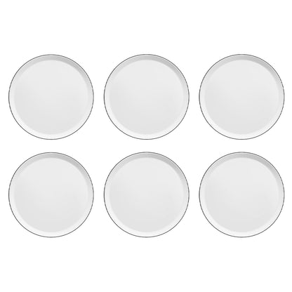 Medard de Noblat - Yaka Black Dinner plate 27 cm (set of 6)