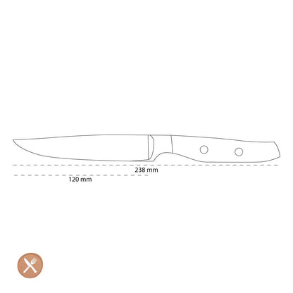 Wusthof - Amici Steakmes 12 cm Wusthof 