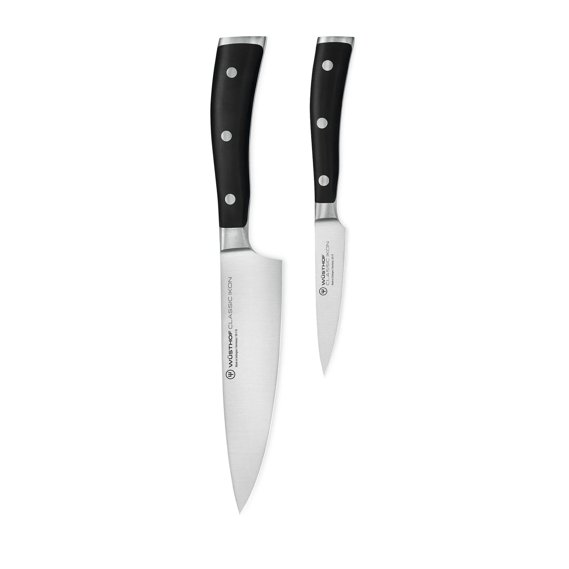 Wüsthof - Classic Ikon 2-delige Messenset - Koksmes klein + Officemes Messenset Wusthof 