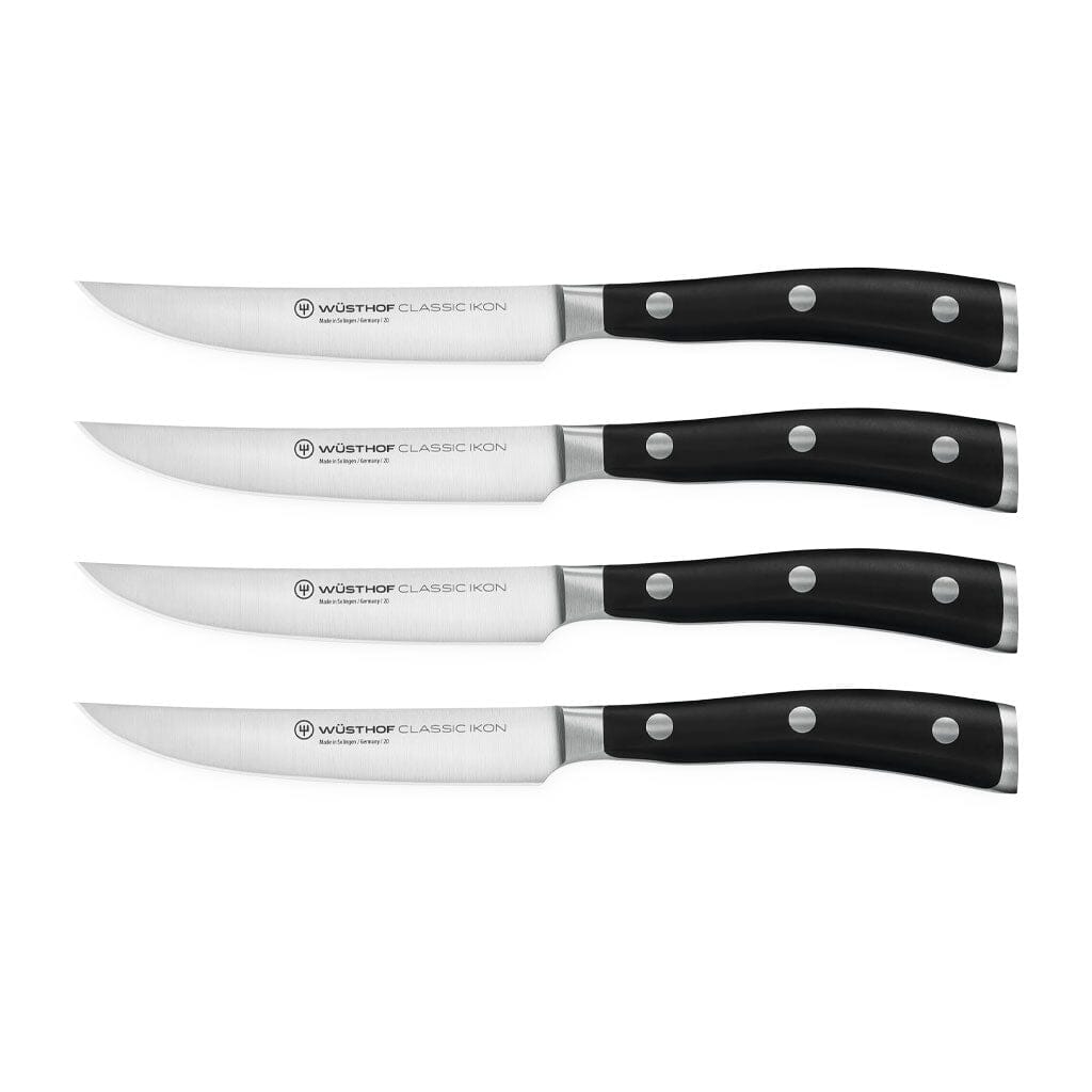 Wusthof - Classic Ikon Steakmessenset 4-delig Messenset Wusthof 