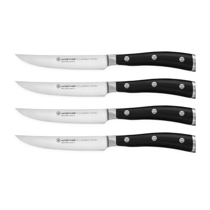 Wusthof - Classic Ikon Steakmessenset 4-delig Messenset Wusthof 
