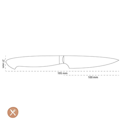 Zwilling - Bob Kramer Stainless - Schilmes 100 mm Zwilling 