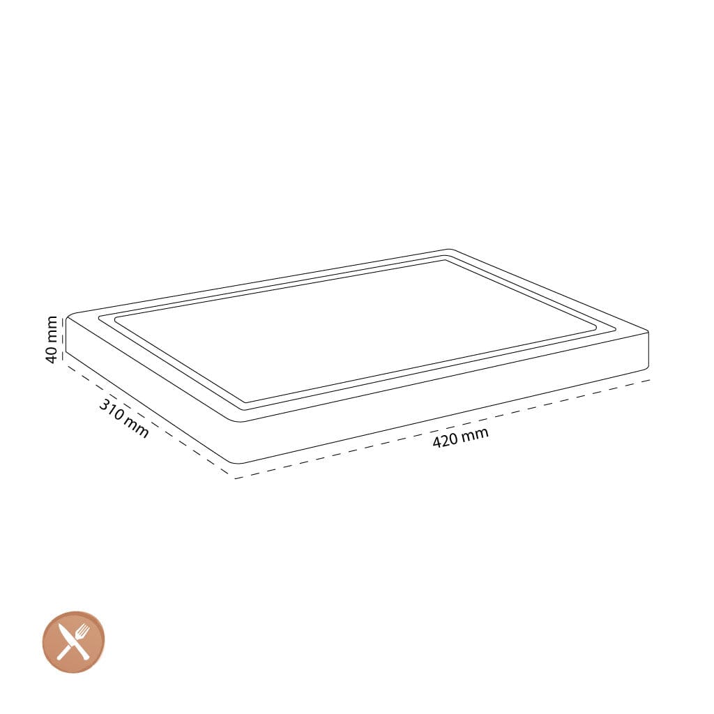 Zwilling - Snijplank, bamboe, groot Bamboe snijplank Zwilling 