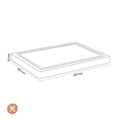 Zwilling - Snijplank, bamboe, klein Bamboe snijplank Zwilling 